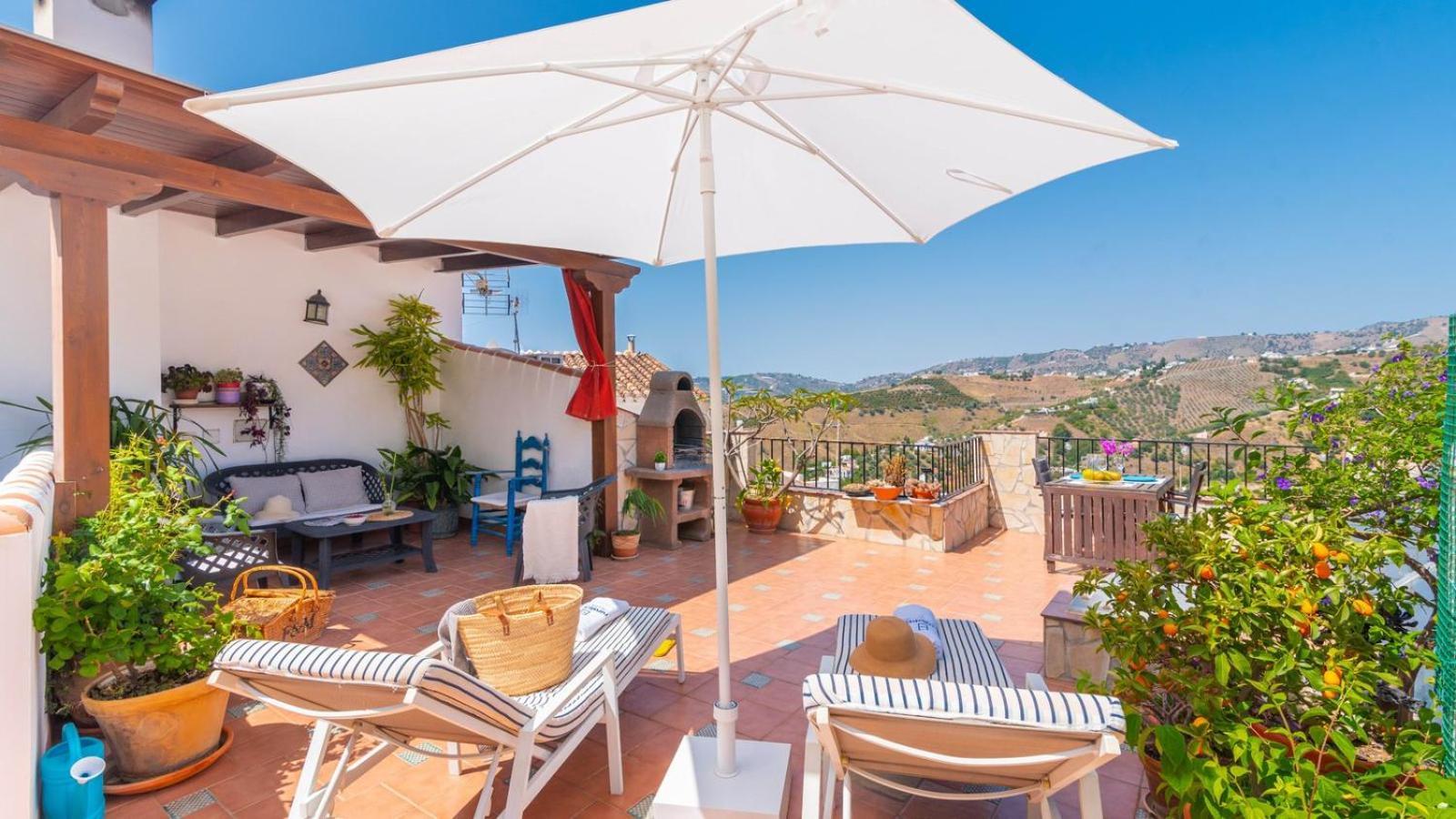 Casa Arcos De Almona Frigiliana By Ruralidays Villa Exterior photo