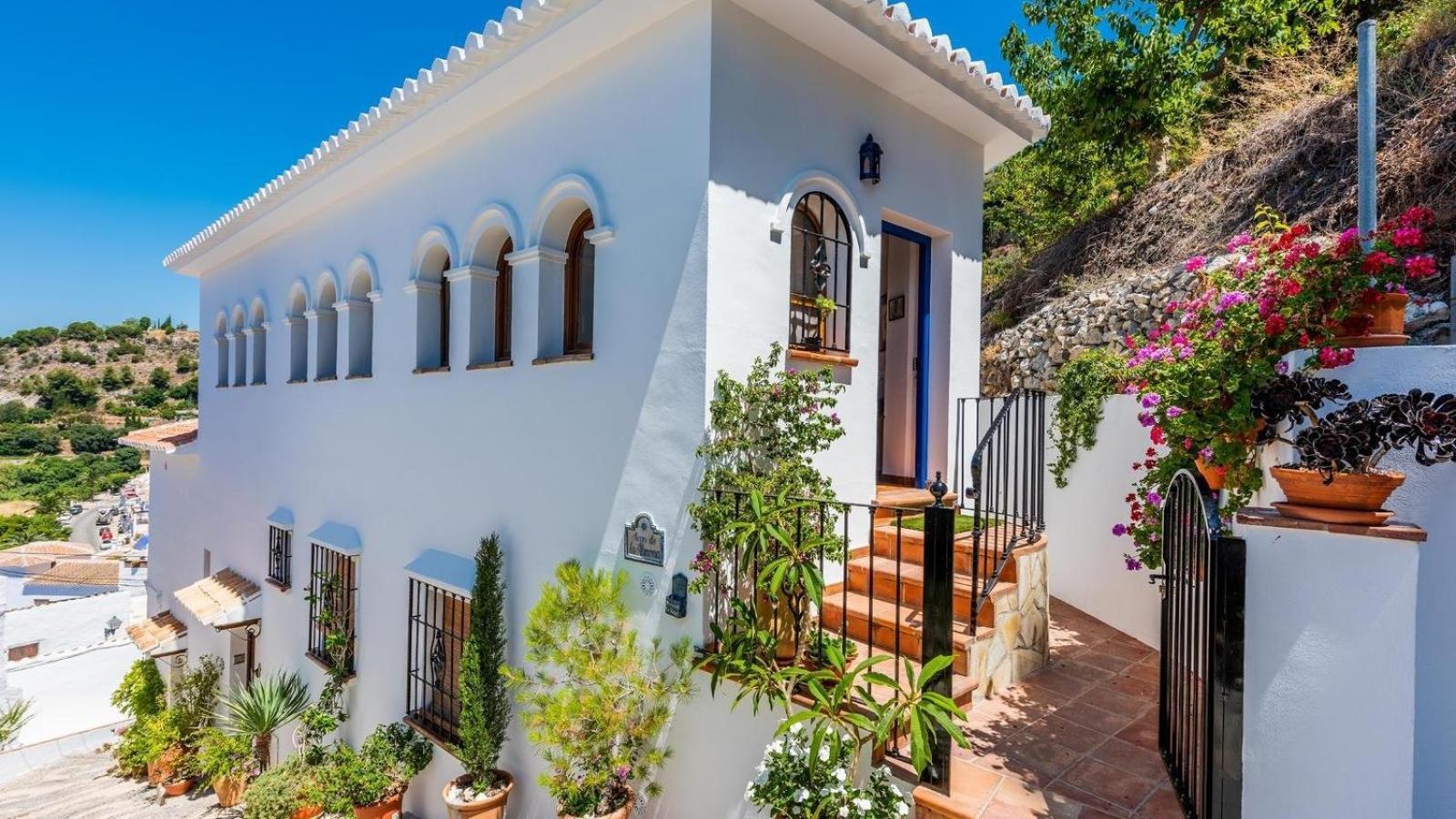 Casa Arcos De Almona Frigiliana By Ruralidays Villa Exterior photo