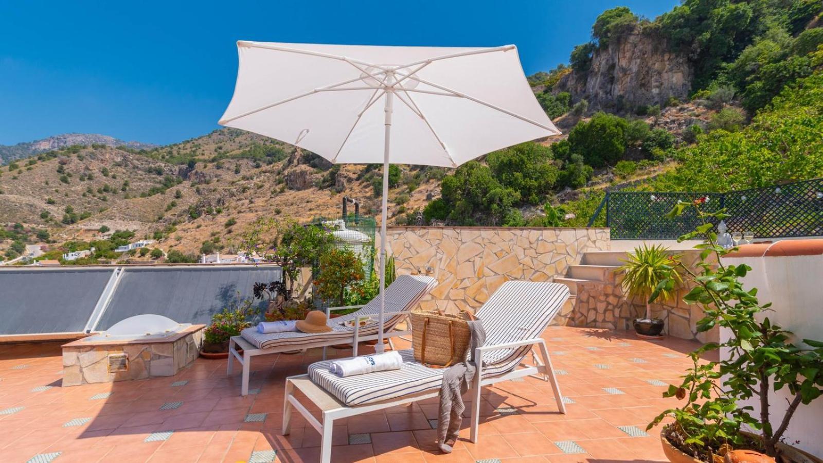 Casa Arcos De Almona Frigiliana By Ruralidays Villa Exterior photo