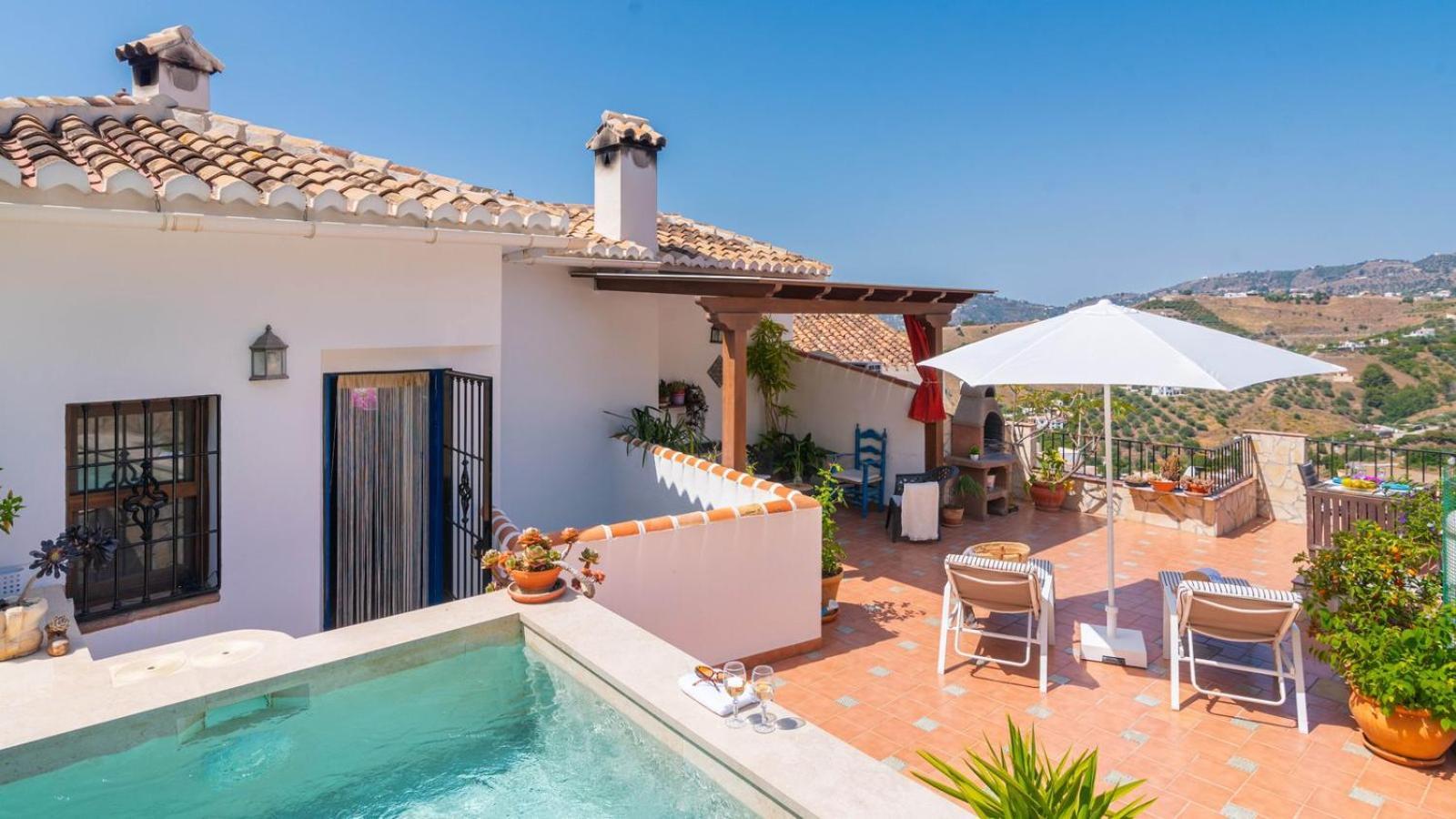 Casa Arcos De Almona Frigiliana By Ruralidays Villa Exterior photo