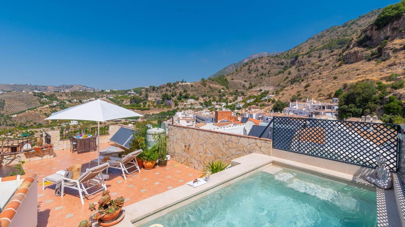 Casa Arcos De Almona Frigiliana By Ruralidays Villa Exterior photo