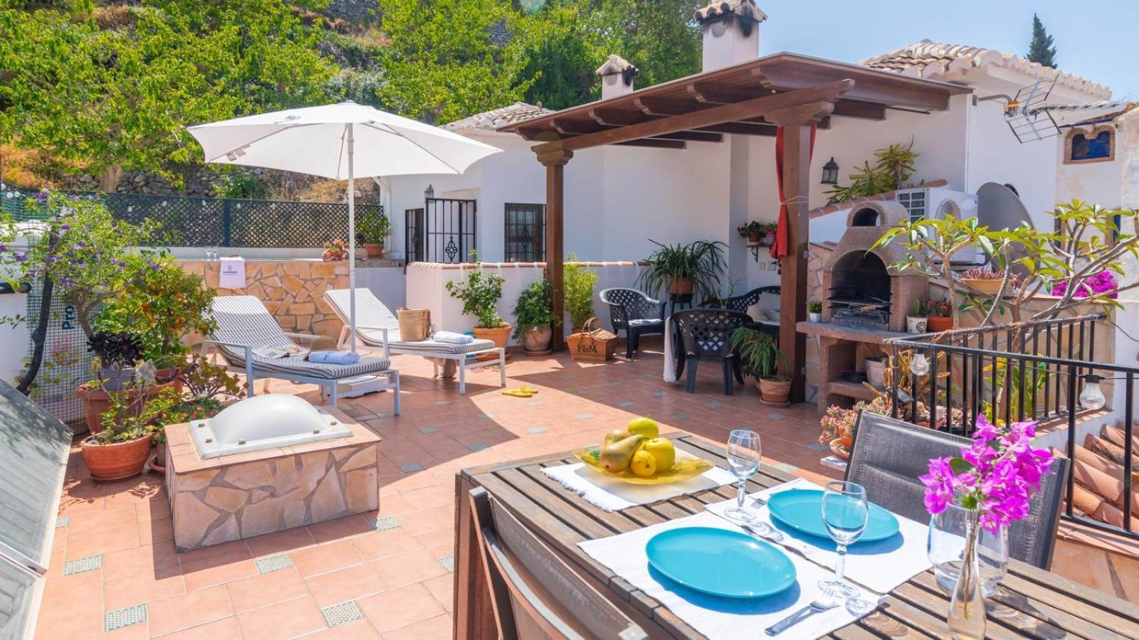 Casa Arcos De Almona Frigiliana By Ruralidays Villa Exterior photo